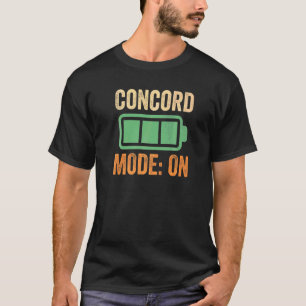 Camiseta Modo Concord en batería