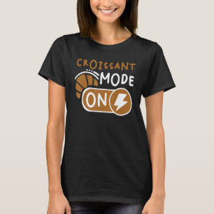Camiseta Modo Croissant En La Ostezuela Francesa