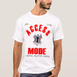 Camiseta Modo de acceso de programación de cobol