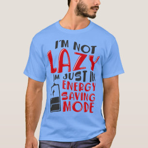 Camiseta Modo de ahorro de energía