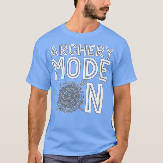 Camiseta Modo De Arco En Flecha Destino Disparo Deportes Hu