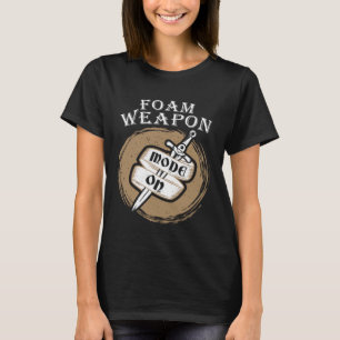 Camiseta Modo de Arma de Espuma Activado Juego de Rol en Vi