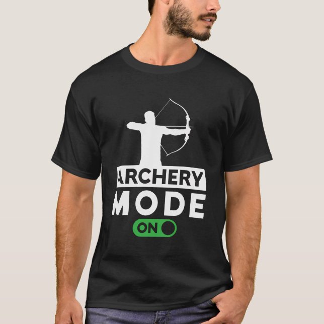 Camiseta Modo De Arquetería En Bow Aim Shokeer Bowman (Anverso)