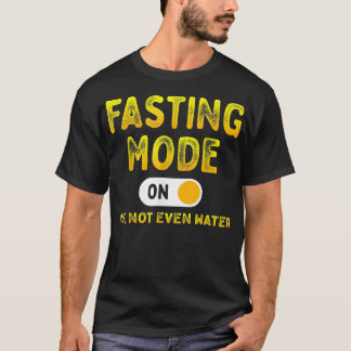 Camiseta Modo de ayuno en Feliz Mes Santo 2022 Gracioso Ram
