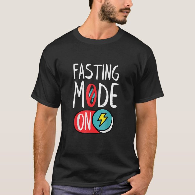 Camiseta Modo De Ayuno En Ramadán Pérdida De Peso Y Ayuno (Anverso)
