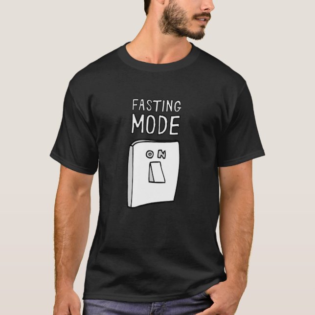 Camiseta Modo de ayuno intermitente en caso de que se activ (Anverso)