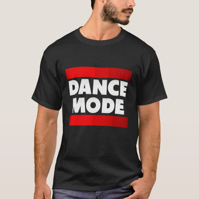 Camiseta Modo de baile, Celebraciones, Bailando, Disco, Vac (Anverso)
