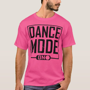 Camiseta Modo De Baile En El Diseño Edm Rave