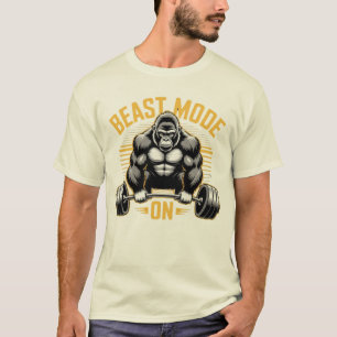 Camiseta Modo de bestia activado - Crueldad del Gimnasio Gu