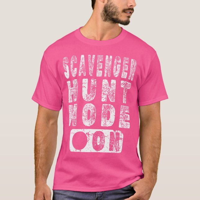 Camiseta Modo de búsqueda del tesoro activado (Anverso)