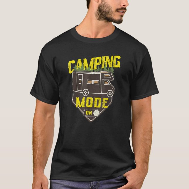 Camiseta Modo De Camping En Autophome Campervan (Anverso)