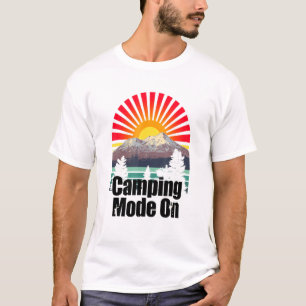 Camiseta Modo De Camping En La Naturaleza Al Aire Libre Ent