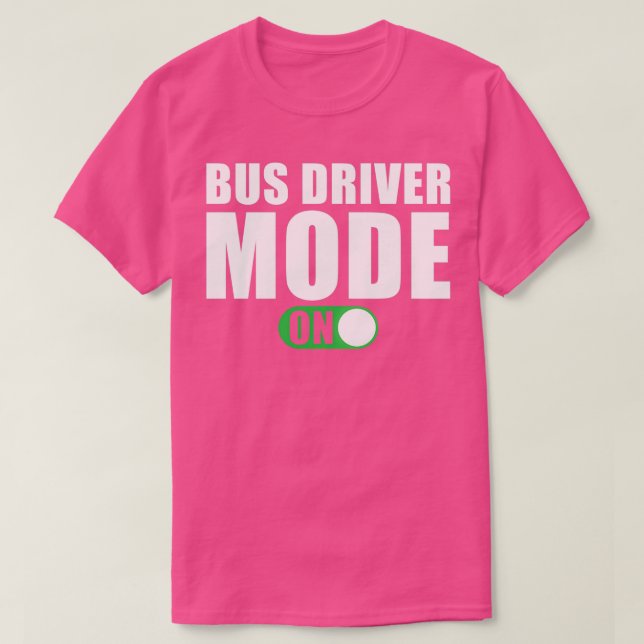 Camiseta Modo de controlador de bus activado (Diseño del anverso)