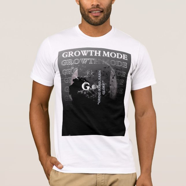 Camiseta Modo de crecimiento activado (Anverso)