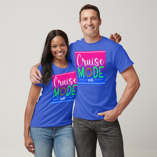 Camiseta Modo de crucero activado. (Unisexo)