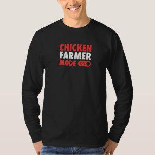 Camiseta Modo De Cultivo De Pollos En Esencia De Cultivo De