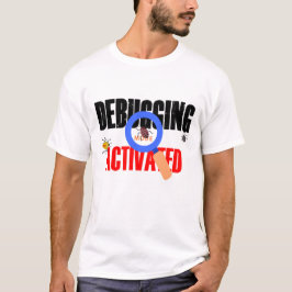 Camiseta Modo de depuración de programación de cobol activa