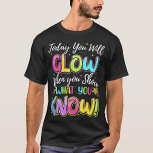 Camiseta Modo De Día De Prueba En El Regalo Escolar De Ide