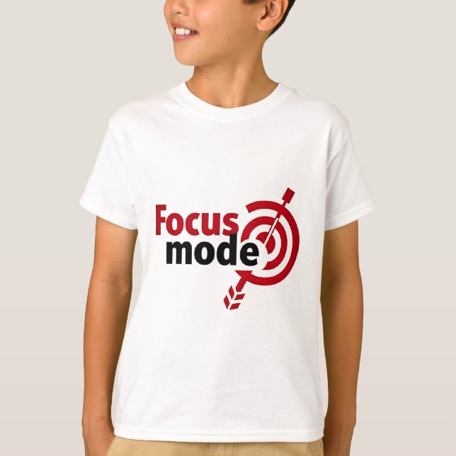 Camiseta Modo de enfoque Tee activado - Motivati de regreso (Anverso)