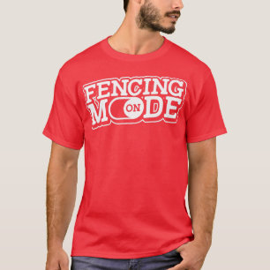Camiseta Modo De Esgrima En Combate De La Lucha Contra El E