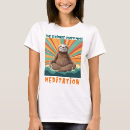 Camiseta Modo de eslora divertida, meditación de modo eslog