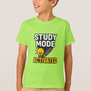 Camiseta Modo de Estudio Activado • Estudiante y Profesor 