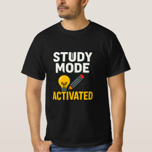 Camiseta Modo de Estudio Activado • Estudiante y Profesor 