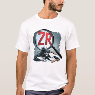 Camiseta Modo de estudio ZR activado Libros escolares y l