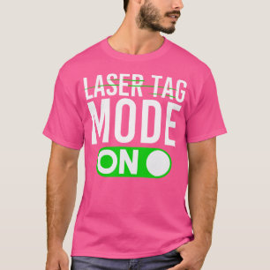 Camiseta Modo de etiqueta láser Láser láser de cumpleaños
