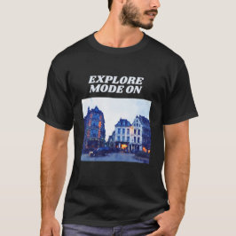 Camiseta MODO DE EXPLORACIÓN ENCENDIDO - Wanderlust