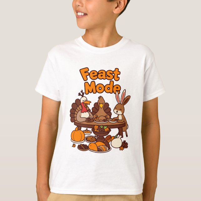 Camiseta modo de fiesta (Anverso)