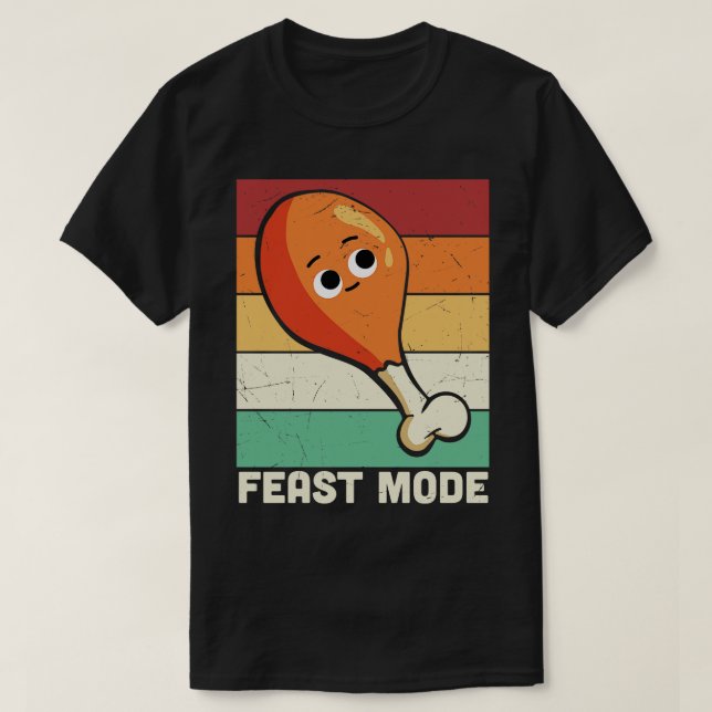 Camiseta Modo de fiesta activado (Diseño del anverso)