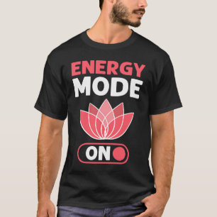 Camiseta Modo De Flujo De Energía En La Práctica De Reiki D
