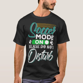 Camiseta Modo de fútbol activado Por favor No novio novia