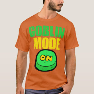 Camiseta modo de goblin en holgazán divertido