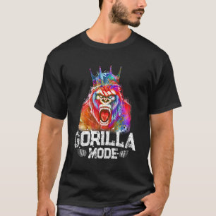 Camiseta Modo de gorila Bola de entrenamiento de la bestia 