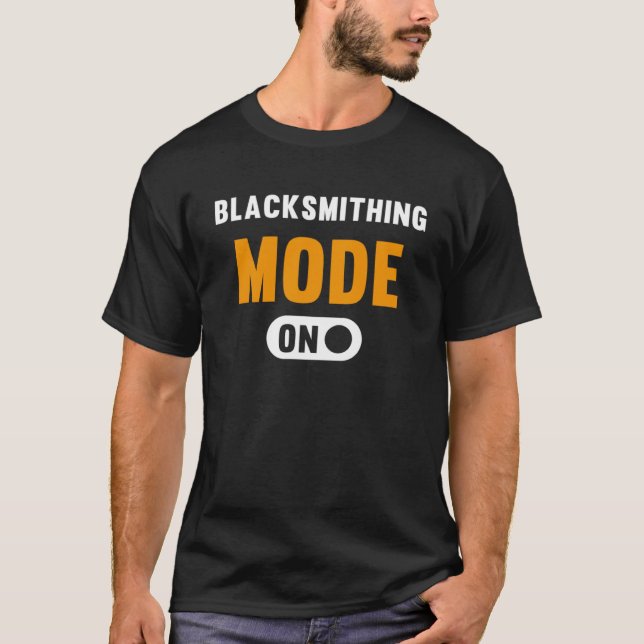 Camiseta Modo de herrería activado (Anverso)