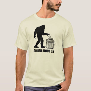 Camiseta Modo de inclinación de pie bici activado