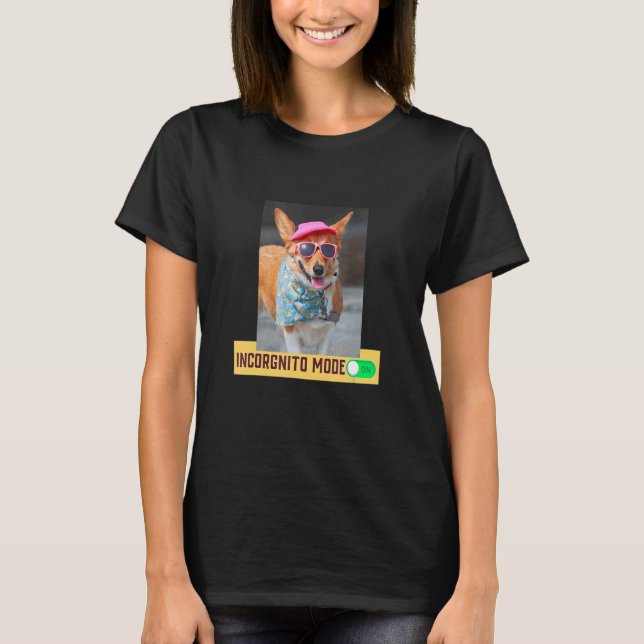 Camiseta Modo De Incorgnito Activado (Anverso)