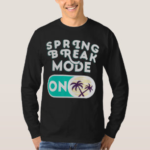 Camiseta Modo De Interrupción De Primavera Al Relajar El Ár