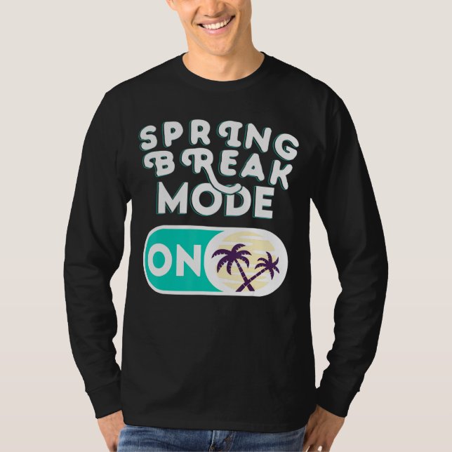 Camiseta Modo De Interrupción De Primavera Al Relajar El Ár (Anverso)