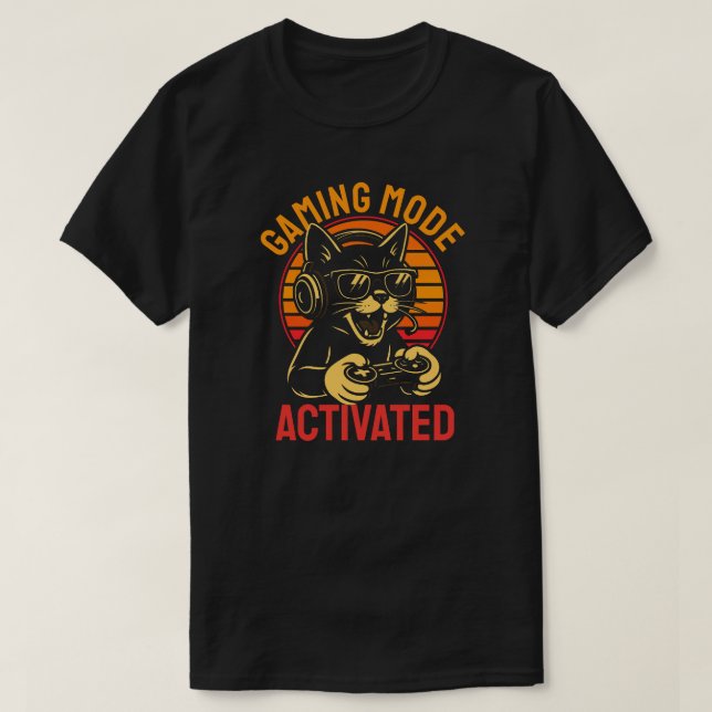 Camiseta Modo de Juego Activado (Diseño del anverso)