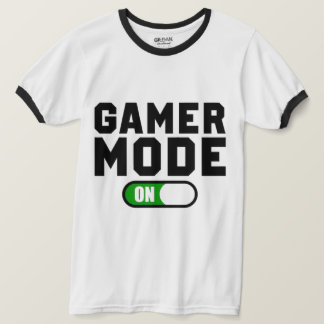 Camiseta Modo de juego activado: regalo para Streamers y Ga