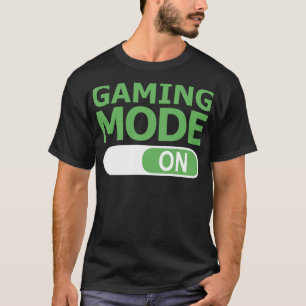 Camiseta Modo De Juego En Un Jugador Divertido