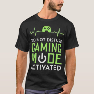 Camiseta Modo de juego No Molestar Activado