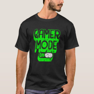 Camiseta modo de jugador en juegos