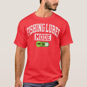 Camiseta Modo de lures de pesca en la divertida pesca de an