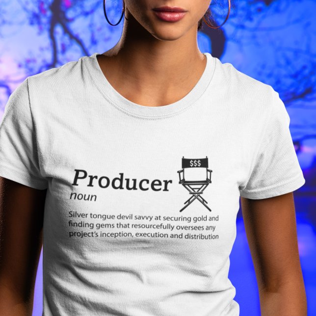 Camiseta Modo de luz de definición de productor - Cineasta (Subido por el creador)