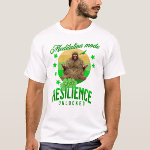 Camiseta Modo de Meditación: Resiliencia Desbloqueada Bigfo
