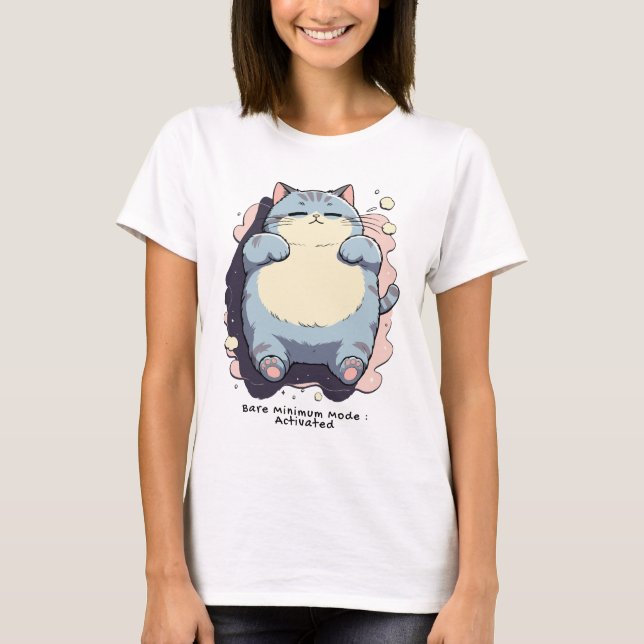 Camiseta Modo de Mínimo Activado – Estado de Ánimo Relatabl (Anverso)